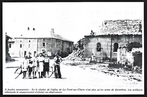 1980 -- LE CLOCHER DE LA FERTE SUR CHIERS DETRUIT . 3W538 - Foto 1 di 1