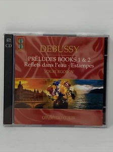 Debussy: Preludes Books 1 & 2 2xCD Set Youri Egorov New Sealed CFP EMI 1995 - Picture 1 of 3