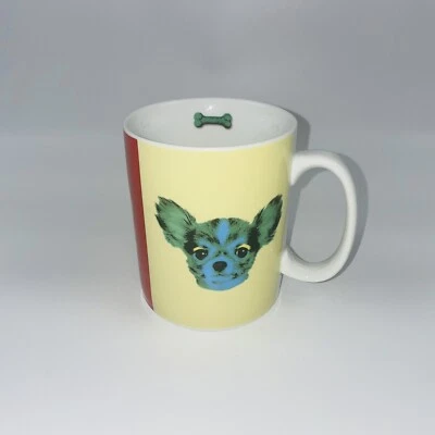 Fringe Studio Coffee Mug Tea Cup Multicolor Dogs 12 oz. - Image 1 of 4