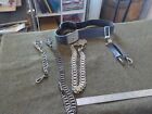 Vintage KNIGHTS OF PYTHIAS UR Uniformed Rank Belt/Buckle Sword Hanger Rig