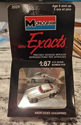 Monogram 2029 Mini Exacts HO Mercedes Gullwing Bnib - Image 1 of 4