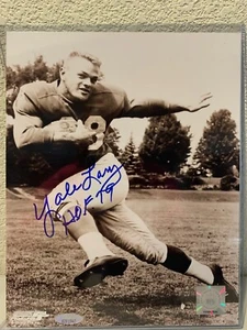 Yale Lary Signed Detroit Lions 8x10 Photo Tristar - Picture 1 of 4
