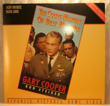 Laserdisc w * The Court-Martial of Billy Mitchell * Gary Cooper Charles Bickford