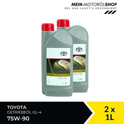 Olio cambio Toyota Gear Oil Manual Transmission 75W-90 GL-4 2x1 litri = 2 litri