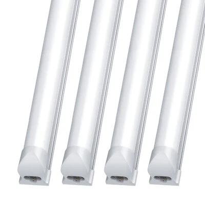 2FT LED Shop Lights T8 20W Garage Ceiling LED Tube Light Fixtures Workshop Frost - Image 1 of 4