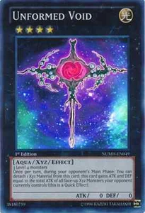 3 x Unformed Void (NUMH-EN049) - Super Rare - 1st Edition - Picture 1 of 1