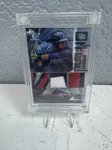 Maglia 2023-24 Fusion Ronald Acuna Jr Patch #1/5 SSP!  Braves - Foto 1 di 6
