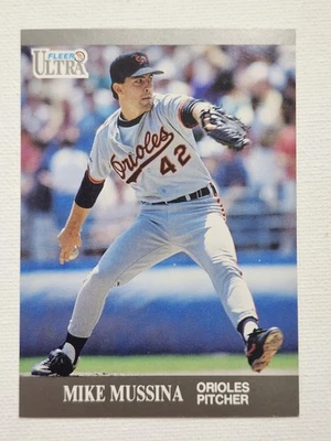 1991 Fleer Ultra Update - Mike Mussina #U-4 (RC) - Image 1 of 2