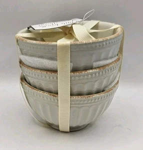 Lenox French Perle Groove Little Everything Schüsseln -- 3er Set - Bild 1 von 4