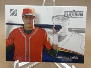 CHRISTIAN YELICH 2012 Onyx Platinum Prospects #039/500 (#PP50) - NM+ - Picture 1 of 2