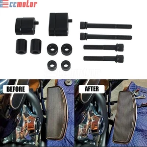 Driver FloorBoard Spacer Extension Kit For Harley Touring Street Glide Road King - Picture 1 of 6