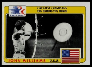 1983 Topps Greatest Olympians #74 John Williams USA - Picture 1 of 2