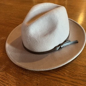 David & Young 100 % Wollfilz Fedora Hut handblockiert Western Cowgirl Yellowstone - Bild 1 von 9