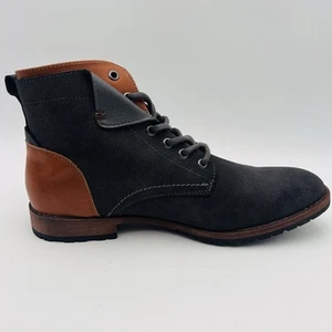 Restoration Crush Para hombres 6 Pulgadas Informales Combate Botas de Trabajo con Cordones Gris Tostado Talla 10 - Imagen 1 de 12