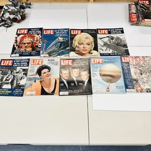 LIFE Magazine 1962 Lot Of 9 Marilyn Monroe Politics Culture Celebs Advertisement - Bild 1 von 7