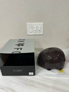 Fox Racing Flight Solid Youth MTB Mountain Bike Helmet - Cocoa Brown - Bild 1 von 16