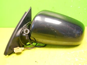 AUDI A4 Left  Door Mirror Exterior Mirror Black B6  01-00 - Picture 1 of 2