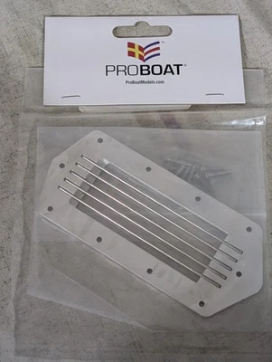 Pro Boat Aluminum Stainless Intake Grate Jetstream PRB381002 - Image 1 of 2