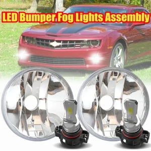 Pair For 2010-2013 Chevy Camaro LED Bumper Fog Lights Assembly - Picture 1 of 14