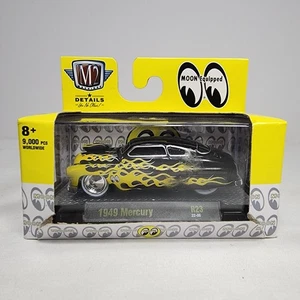 2022 M2 Machines 1949 Mercury w/Flames MOON EYES Ground Pounders Die-cast 1:64 - Picture 1 of 7