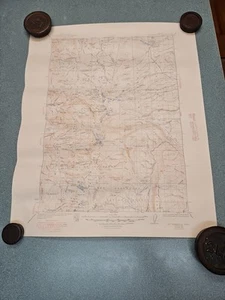 Mt. JEFFERSON Oregon Survey Map 1948 - Picture 1 of 11