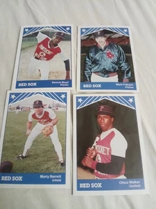 1983 TCMA Pawtucket Red Sox Minor League Baseball Kartenset selten Fidrych Boyd - Bild 1 von 2