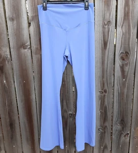 Sunzel Flare Leggings Yoga Pants, High-Waisted, Wide Leg Lavender XL - Picture 1 of 6
