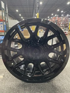 Blemished Single 17x9 Gloss Black Wheel Gear Off-Road Magnus 771B 6x135 6x5.5 0 - Picture 1 of 2