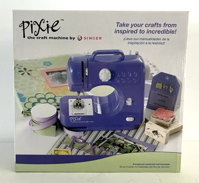 SINGER Pixie The Craft Machine by Singer Purple Sewing Machine - Image 1 of 4