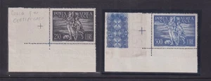Vatikan 1948: Flugpost -tobia ( n°16/17) S. Cpl. Von Beste Centr. (364/s18) - Picture 1 of 3