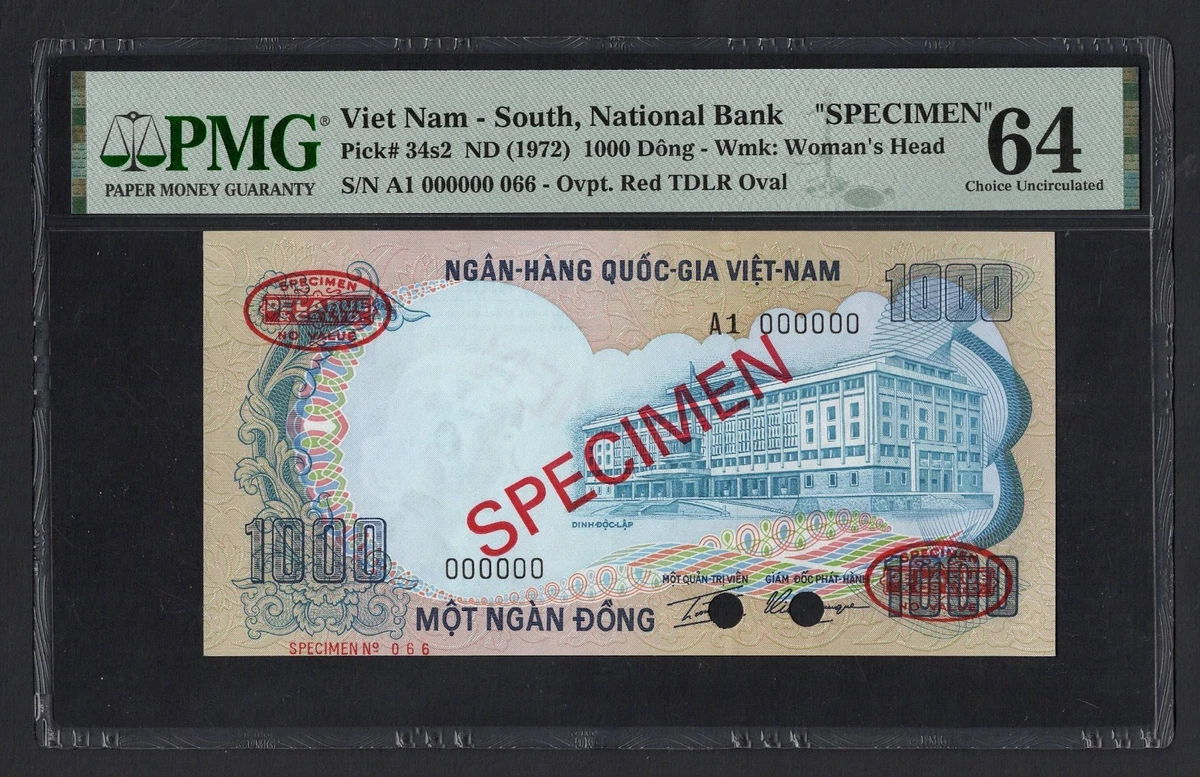 Vietnamese Paper Money Specimens for sale | eBay