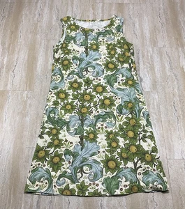 Prints On Linen Damen Größe 36 (US S) Mehrfarbig Blumen Etuikleid Ärmellos - Bild 1 von 11