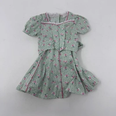 Muñeca American Girl Molly Victory Garden Vestido 2003 Vintage Verde Floral Foto 1 de 4