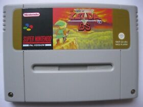 Legend of Zelda BS Map 1+2 NES remake Super Nintendo SNES PAL English regionfree