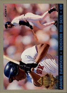 1993 Fleer Final Edition Diamond Tribute Cubs Baseball Card #3 Andre Dawson