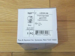 Legrand Pass & Seymour L203045-AN Turnlok Angle Adapter! MINT IN BOX! COOL! - Picture 1 of 3