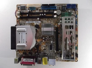 Asus P5LD2-TVM SE/S socket 775 scheda madre con ventola laterale CPU Celeron 3,06 GHz - Foto 1 di 1