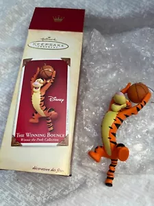 new hallmark keepsake ornament. Tigger. The Winning Bounce. Disney. Basketball. - Picture 1 of 3