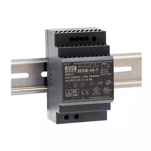 MEAN WELL HDR-60-24 60W 24V 2,5A Din Rail power supply DIN-RAIL - Picture 1 of 2