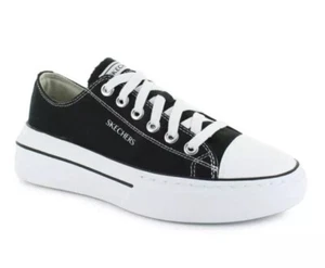 Skechers Cordova Classic Womens Size 7 Black Sneaker Casual New Standard Shoe - Picture 1 of 5