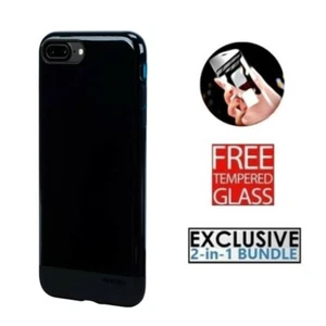 Incase Case for iPhone 7 Plus 8 Plus Protective Rugged Tough Case - Navy Blue - Picture 1 of 4