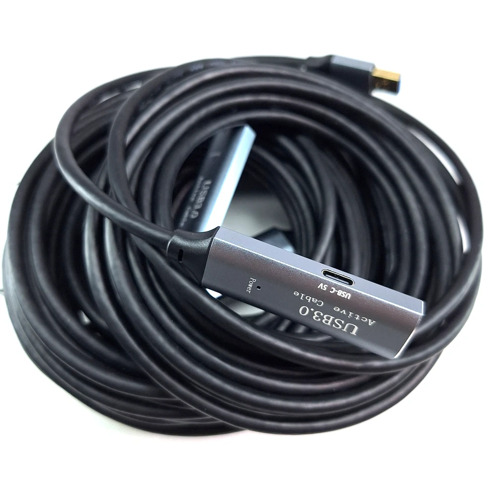 USB 3.0 A to C Cable 60ft 5Gbps Super Speed USB 3.0 Cable Compatible with VR... - Image 1 of 4