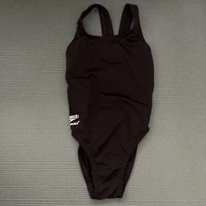 Speedo Girl's Swimsuit Black ProLT Super pro One Piece Size 6/22 youth - Picture 1 of 5