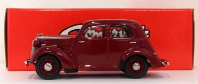 Somerville Models 1/43 Scale 152 - 1939 Vauxhall 10 H-Type - Maroon - Image 1 of 4
