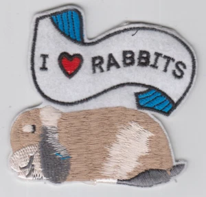 Insignia bordada I LOVE CONEBITS - Imagen 1 de 1