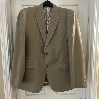 Blazer Abrigo Deportivo Allen River - Talla 42L - Caqui - ¡¡BONITO!!! Foto 1 de 4