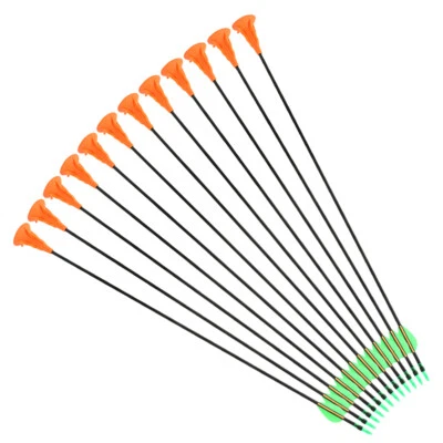 6/12pcs Archery Sucker 74cm Arrows Youth Suction Cup Target Practice Shooting - Image 1 of 4
