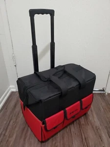 Snap On Tools Heavy Duty Bag/Case Tool Box W/Wheels 36" Handle & pockets NEW!!!! - Picture 1 of 10
