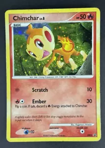 Chimchar DP02 Holo Rare - Diamond and Pearl Black Star Promos - Pokémon TCG - MP - Picture 1 of 3
