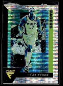 2020-21 Panini Flux Pulsar Myles Turner Indiana Pacers #70